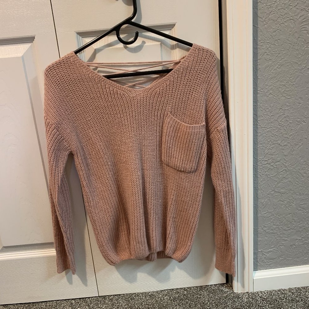 Pink Sweater